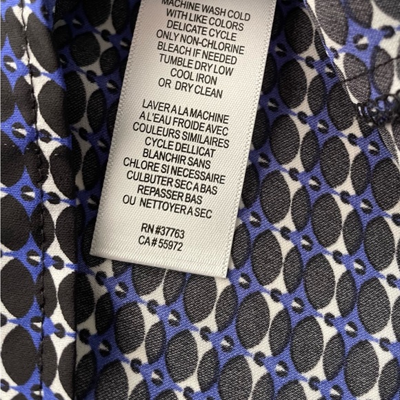 Laundry by Shelli Segal Sleeveless top/blouse Sz M - Picture 6 of 6